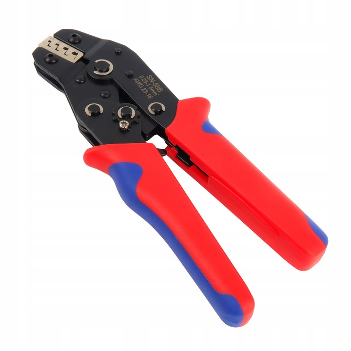 ZESTAW ZACISKARKA KONEKTORÓW 6 MATRYC PRASKA KABLI ZACISKARKA