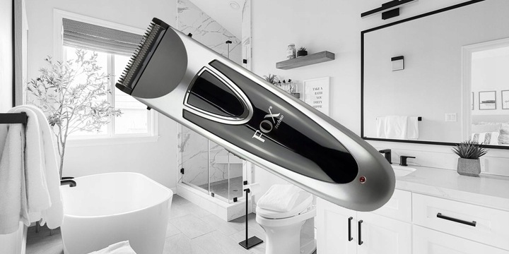 PROFESJONALNA BEZPRZEWDOWA MASZYNKA DO WŁOSÓW FOX TECHNO - STACJA -