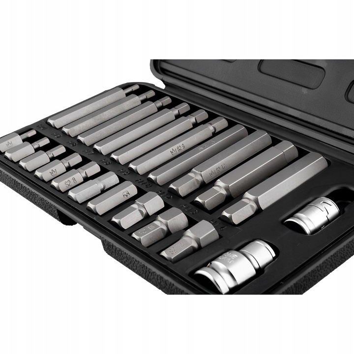 ZESTAW KLUCZY IMBUSOWYCH WEWNĘTRZNYCH BITÓW 10 mm 22 EL. H4-H14 S2 RICHMANN