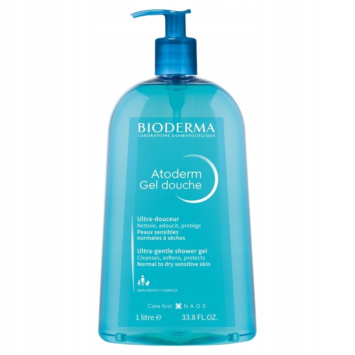 Bioderma Atoderm Gel Douche Żel pod prysznic i do kąpieli 1000ml