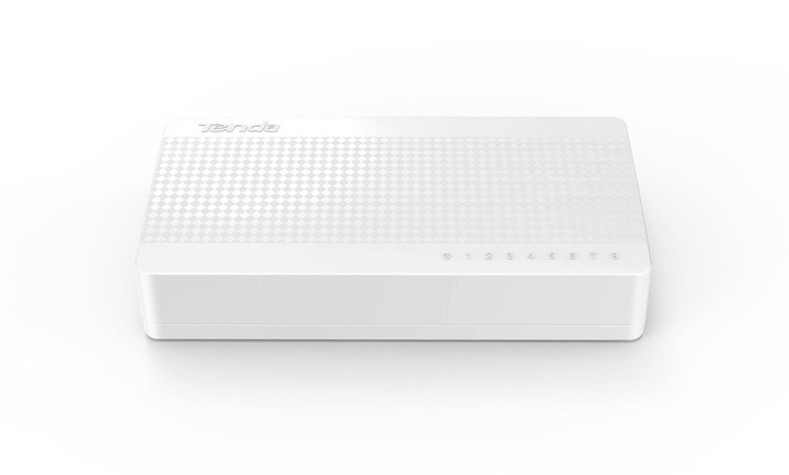 SWITCH 8-PORTOWY LAN RJ45 ROZDZIELACZ PRZEŁĄCZNIK ETHERNET 10/100 Mb/s