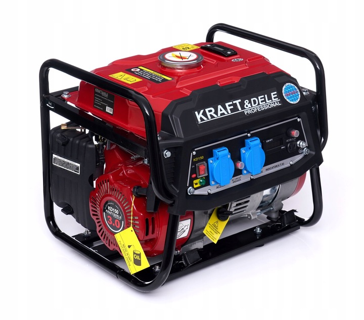 AGREGAT PRĄDOTWÓRCZY GENERATOR PRĄDU 1500W 3KM