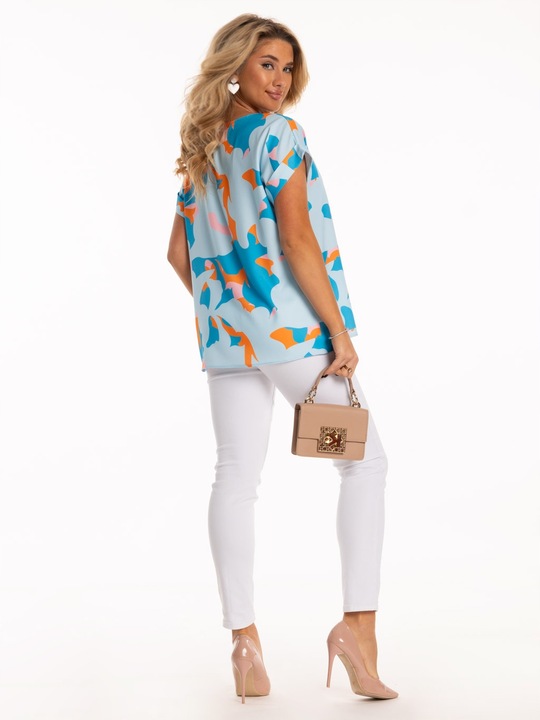 Zjawiskowa Kobieca Urocza BLUZKA Damska Dużo Kolorów i Rozmiarów