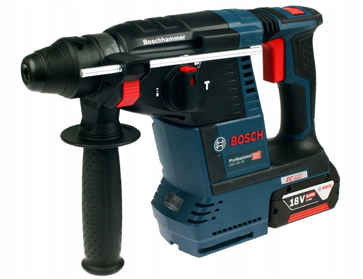 AKUMULATOROWY MŁOT GBH 18V-26 BOSCH 2x6,0Ah