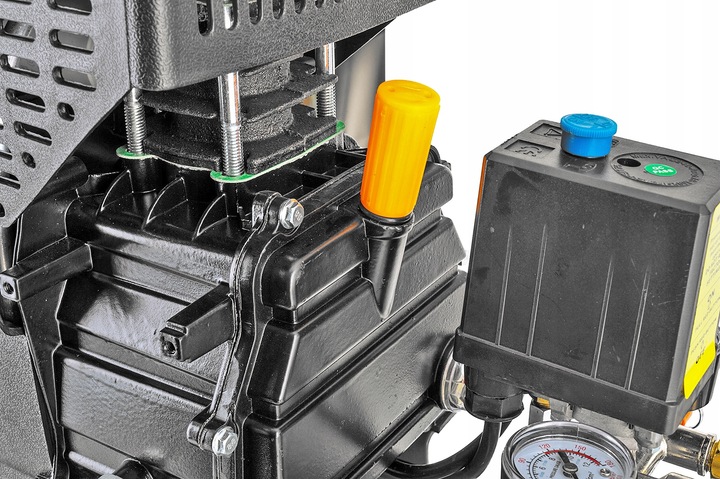 KOMPRESOR OLEJOWY SPRĘŻARKA POWIETRZA TŁOKOWA 8 BAR 24L MOCNY WYDAJNY