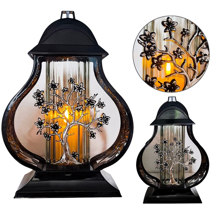 Znicz na Wszystkich Świętych na Grób Cmentarz Duży Lampion