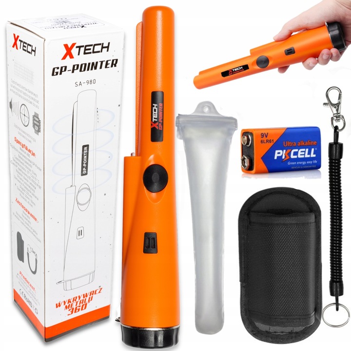 WYKRYWACZ METALU GP-POINTER PRO-POINTER POMARAŃCZ