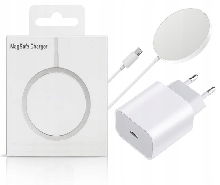 MAGSAFE ŁADOWARKA INDUKCJA DO IPHONE APPLE KOMPLET
