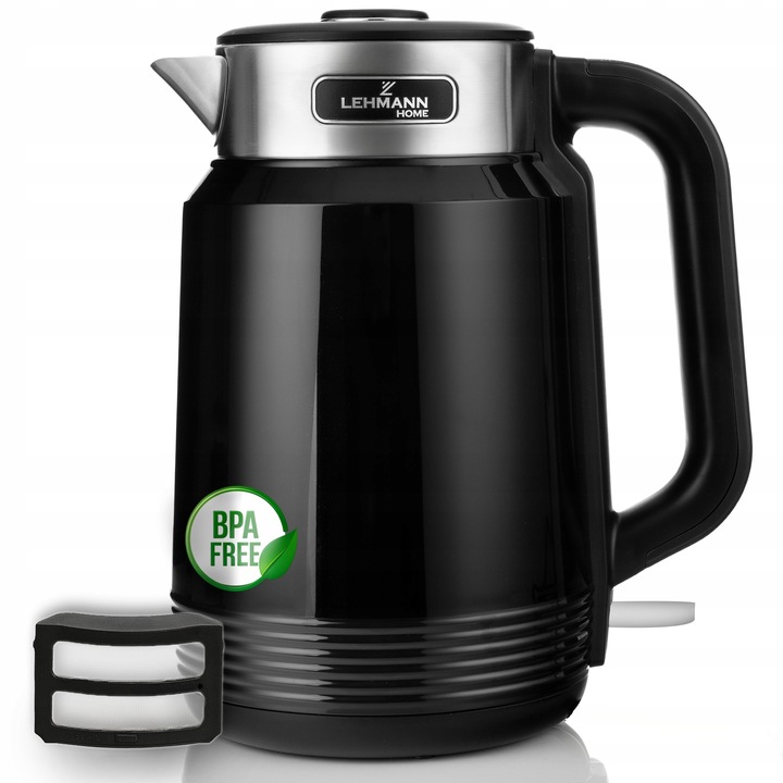 CZAJNIK ELEKTRYCZNY BEZPRZEWODOWY MOC 2200W BEZ ZBĘDNYCH BAJERÓW 2L