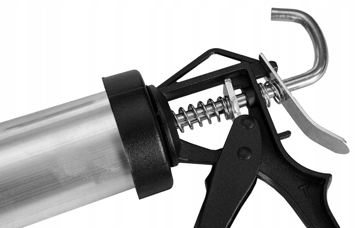 PISTOLET WYCISKACZ do SILIKONU Uszczelniaczy Mas 600ml WYTRZYMAŁY