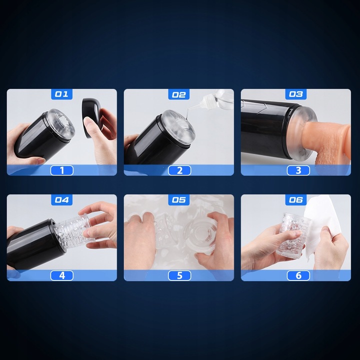 Męski automatyczny masturbator Męski awansujący 14 trybów ssania Obrót APP