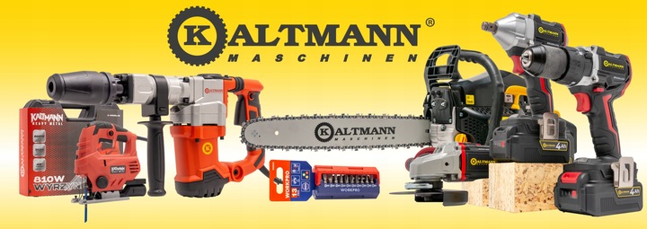 Młot udarowy Młotowiertarka Kaltmann SDS PLUS 1500W Zestaw + Walizka