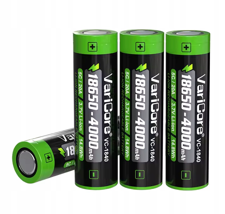 Akumulator bateria ogniwo VariCore VC-1840 18650 Li-ion 3.7V 4000mAh