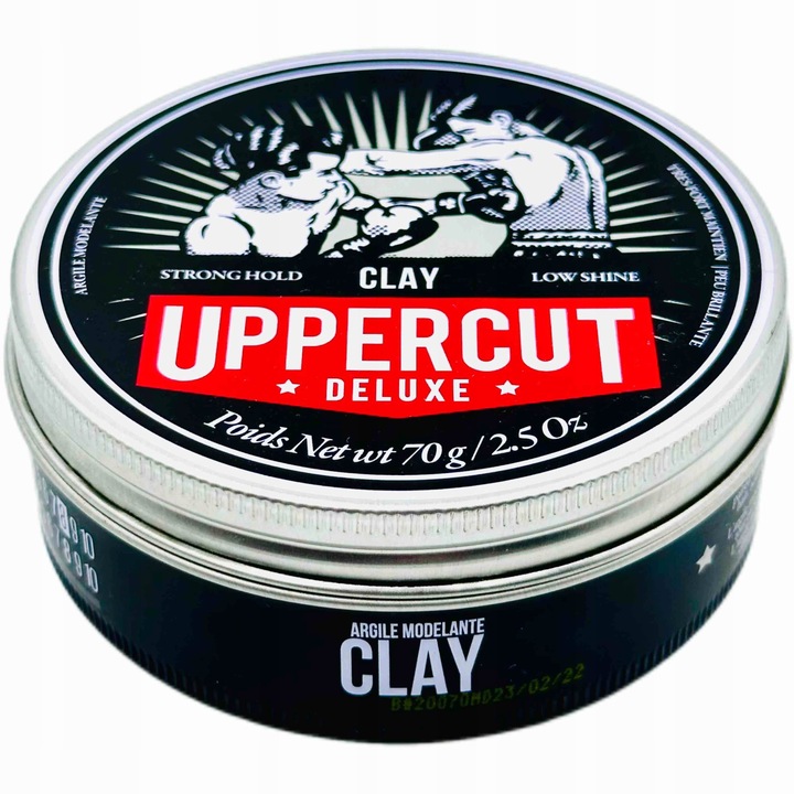 Uppercut Deluxe - Clay Pomade - Wodna pomada do włosów 70g