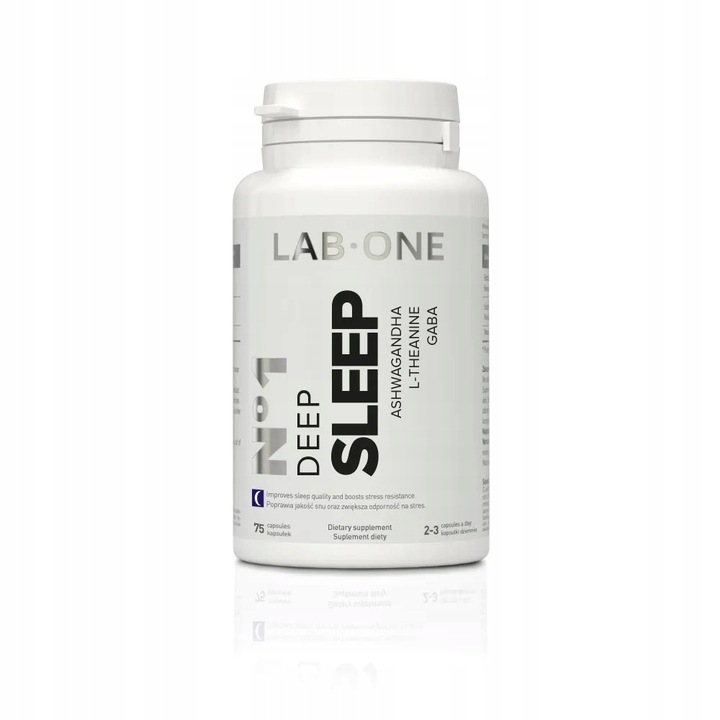 Kapsułki Lab One Deep Sleep 75 kapułek