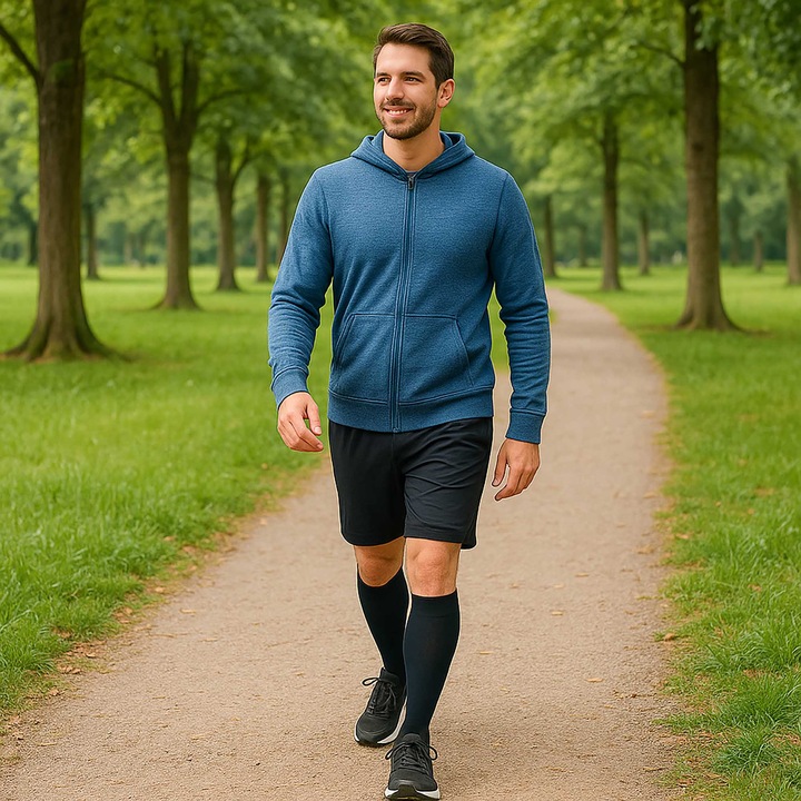 Podkolanówki Uciskowe Przeciwżylakowe Skarpety Kompresyjne na Obrzęk