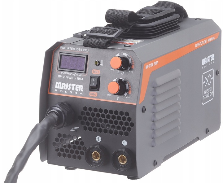 Spawarka MIG MAG FLUX MMA migomat 200A 2x DRUT