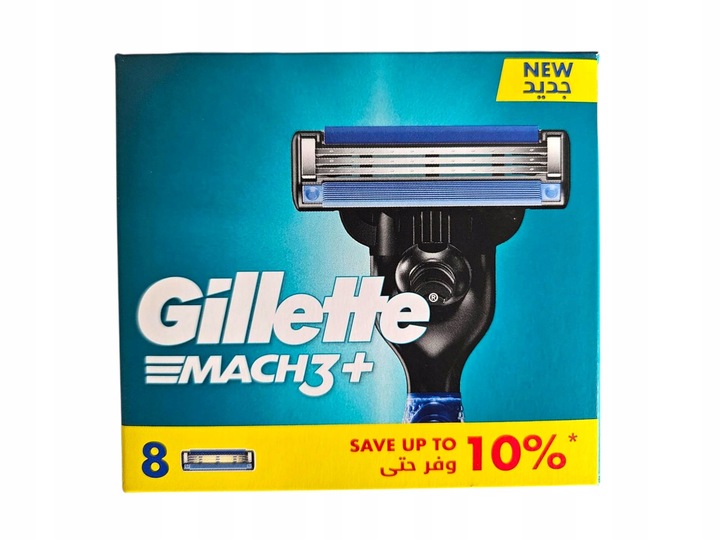 8 SZTUK ! MACH3 MADE IN POLAND wersja eksportowa ! Wkłady do maszynki MACH3