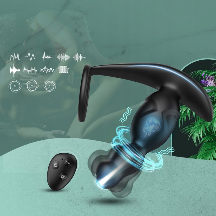 Obrotowy masażer prostaty 360° 5IN1