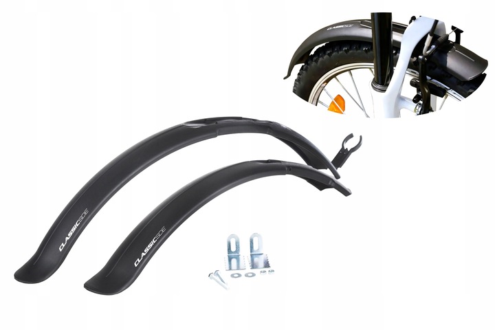 KOMPLET BŁOTNIKÓW SIMPLA CLASSIC SDE 24 - 26 CALI