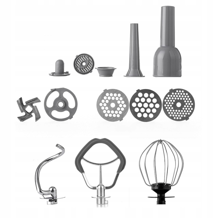 ROBOT KUCHENNY PLANETARNY MIKSER BLENDER 3000W MASZYNKA DO MIĘSA AKCESORIA