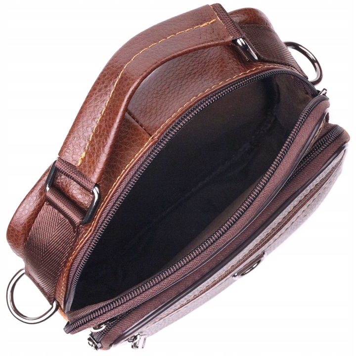 Znakomita męska torba skórzana