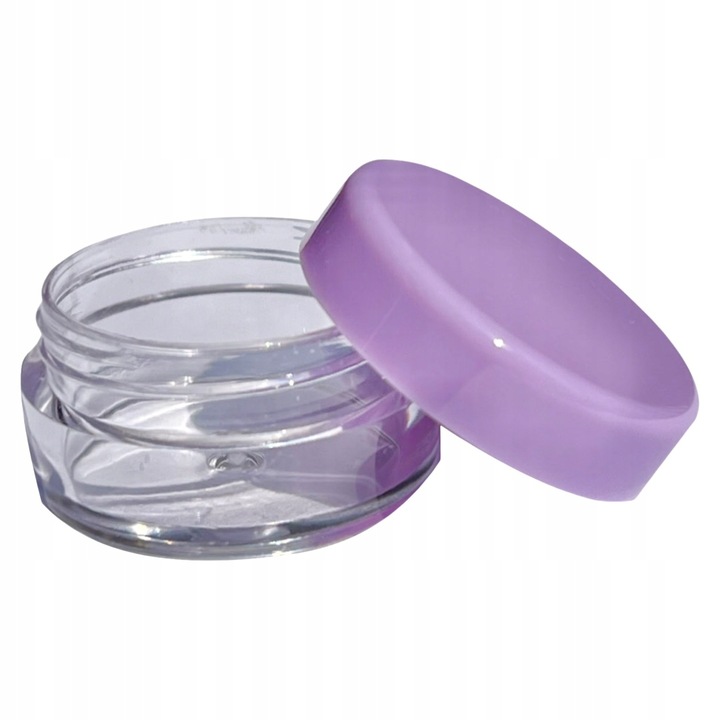 100szt POJEMNICZKI SŁOICZKI 5ml NA OZDOBY PRÓBKI