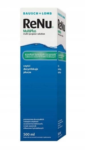 Płyny do soczewek Bausch + Lomb ReNu MultiPlus 500 ml + pojemnik