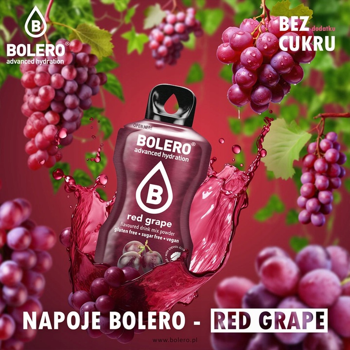 Bolero 100g Red Grape