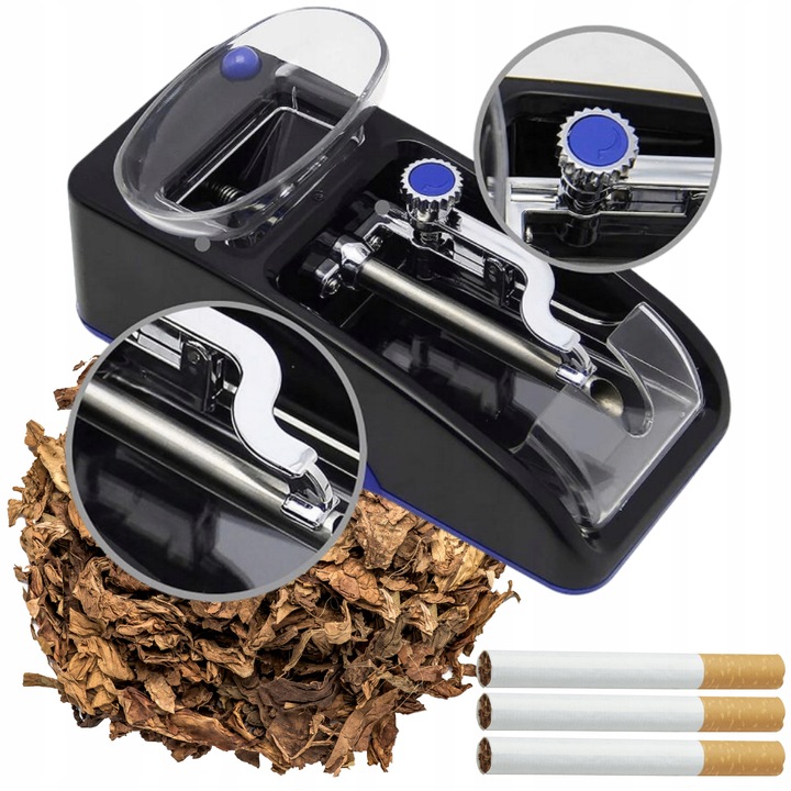 ELEKTRYCZNA MASZYNKA NABIJARKA DO ROBIENIA PAPIEROSÓW NABIJANIA TYTONIU