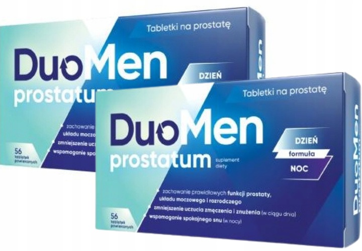 2x ZDROVIT DuoMen Prostatum wspiera funkcje prostaty 56 tabletek