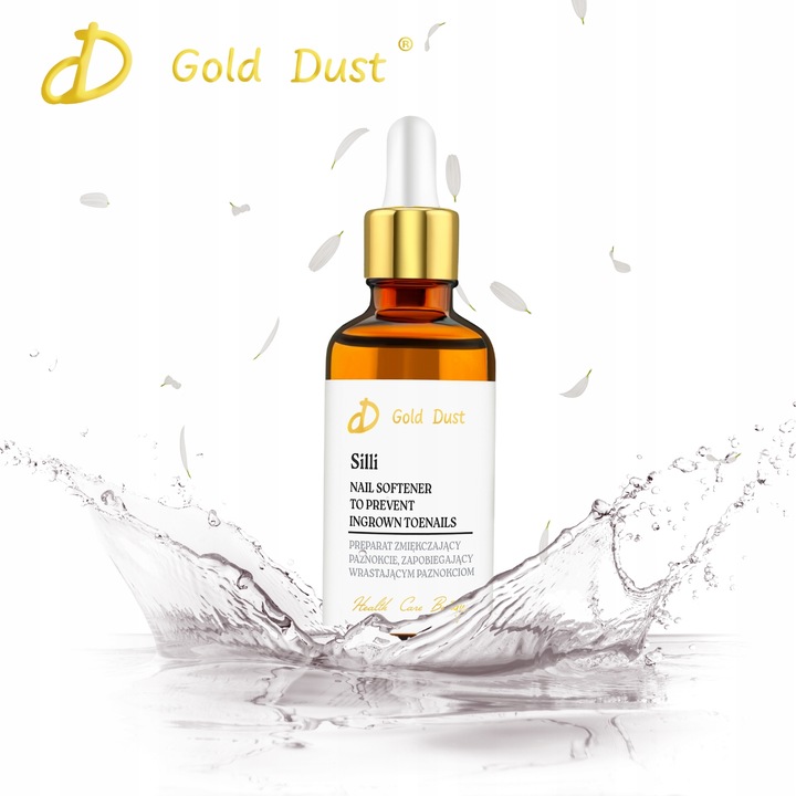 PŁYN NA WRASTAJĄCE PAZNOKCIE FLUID ZMIĘKCZAJĄCY PAZNOKCIE SKÓRKI 50ml SILLI