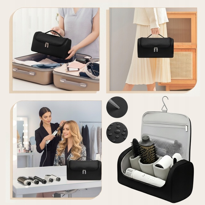 MOCNA SUSZARKA LOKÓWKA DO WŁOSÓW 6W1 3 PRĘDKOŚC Z JONIZACJA 1400W