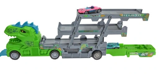 Laweta Tir Ciężarówka Wyrzutnia 6 Aut Autka Zestaw Samochód + Resoraki Auta