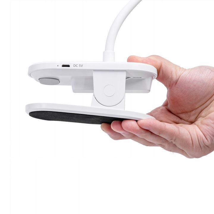 Bezprzewodowa lampka LED nocna na klips Aigostar