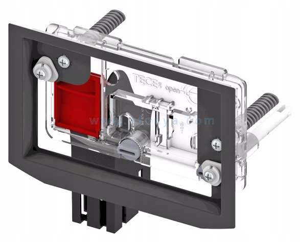 Przycisk spłukujący do WC Tece Base czarny mat 9.240.723