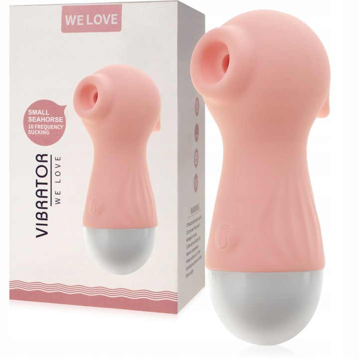 Ssąco-wibrujący wibrator orgazm masażer łechtaczki pingwinek 10 funkcji