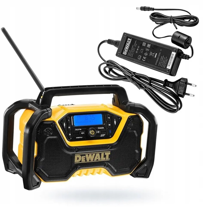 DEWALT Kompaktowe radio budowlane bluetooth solo