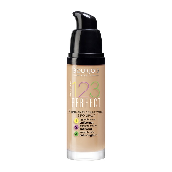 Bourjois 123 Perfect Podkład kryjący 30 ml - 53 Light Beige