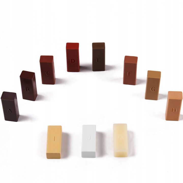 ZESTAW DO NAPRAWY MEBLI NARZĘDZIA NAPRAWCZE DO PARKIETU WOSK MARKERY