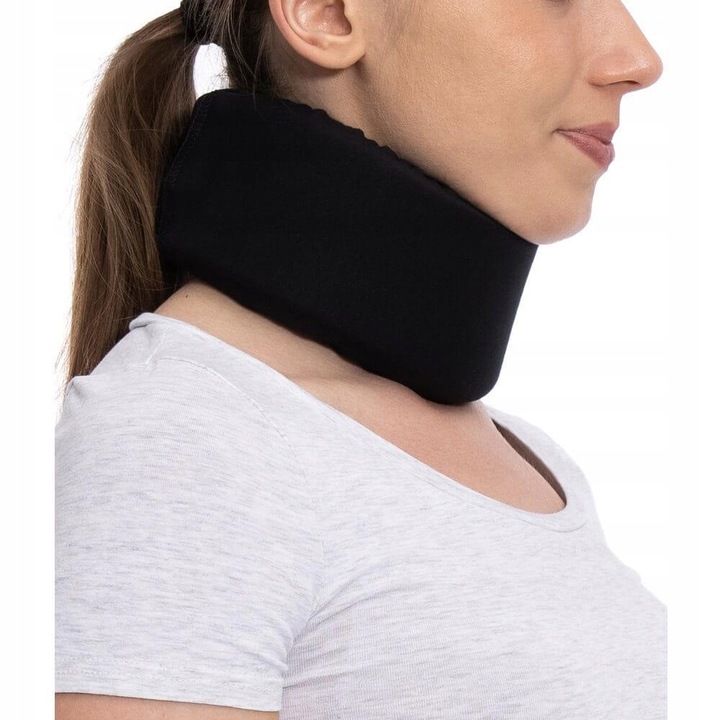 Kołnierz Ortopedyczny Miękki Szyjny Typu Schantza Wysokość 10 cm L MSupport