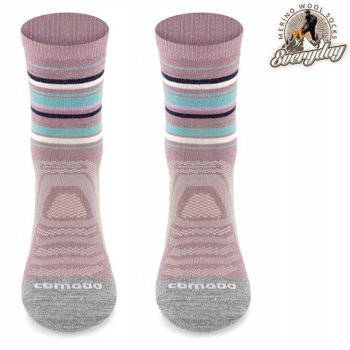 Termoaktywne skarpety wełniane dla Niej 70% wełny merynosowej Comodo 39-42