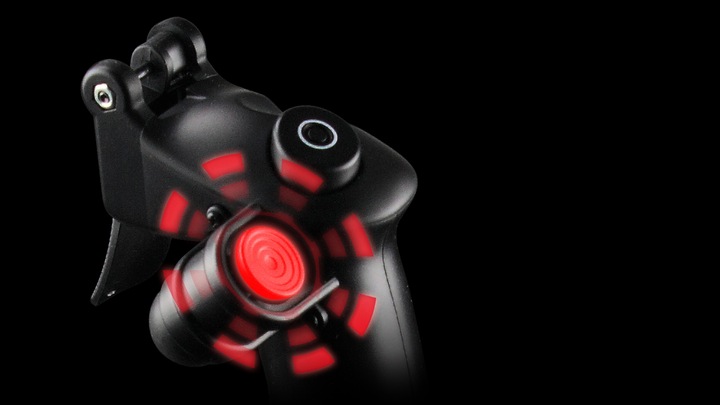 FLASHFIRE JS3601V Joystick z technologią Halla, 32-bit ARM, 4 osie HAT 8k