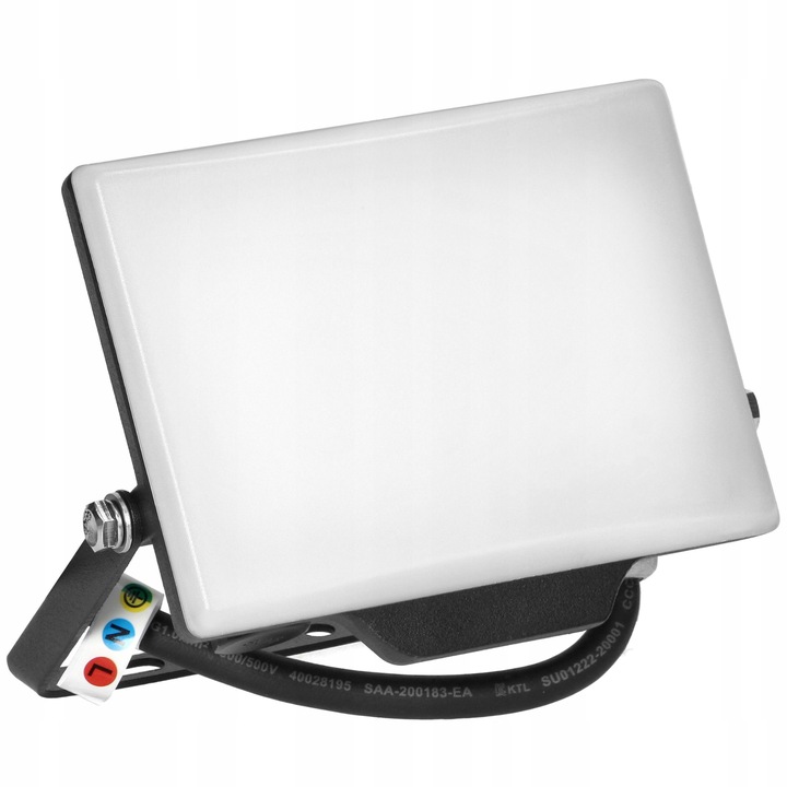 Halogen Reflektor Lampa LED 20W Naświetlacz Bezramkowy NEUTRALNY 4000K