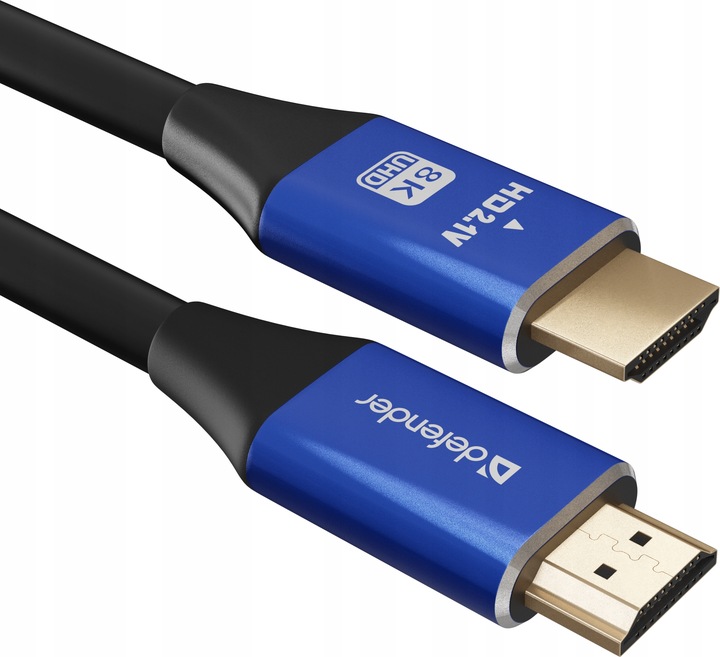 Kabel Przewód HDMI - HDMI 2.1 8K 60HZ 4K 120HZ 48Gbps 7680 x 4320 pix 2m