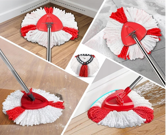 WKŁAD DO MOPA OBROTOWEGO WKŁADY DO MOPÓW TURBO CHŁONNE ZAMIENNIK