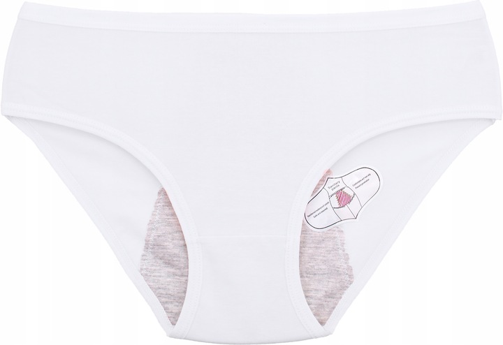 MAJTKI FIGI DAMSKIE BAWEŁNIANE MENSTRUACYJNE na miesiączkę ZESTAW