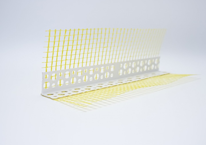 Narożnik listwa PCV z siatką 2,5mb 25 szt.