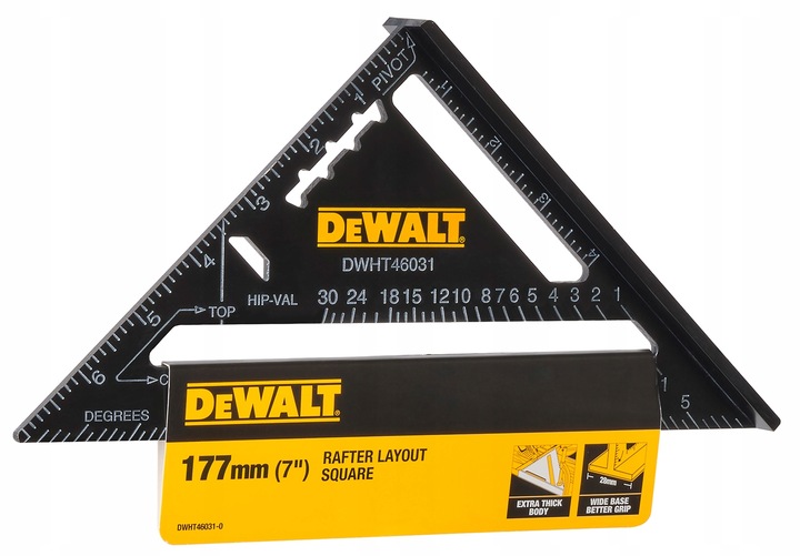 KĄTOWNIK CIESIELSKI DeWALT aluminiowy DWHT46031