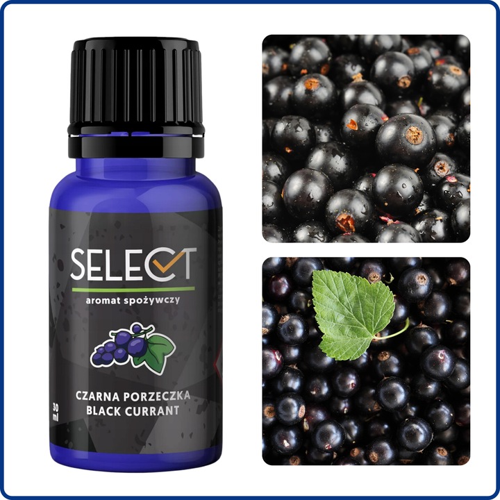 AROMAT SPOŻYWCZY DO CIAST NAPOJÓW SELECT - CZARNA PORZECZKA 30 ML